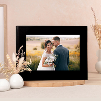 Livre photo paysage luxe ouverture à plat