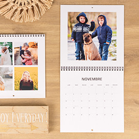 Calendrier mural carré